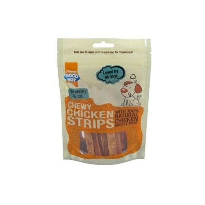 Good Boy Pawsley & Co. Chewy Chicken Strip Dog Treats
